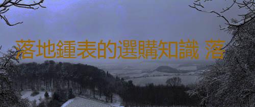 落地鍾表的選購知識 落地鍾表的保養方法