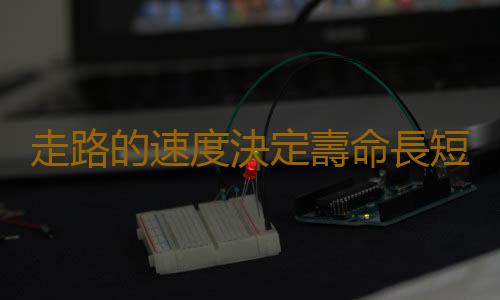 走路的速度決定壽命長短